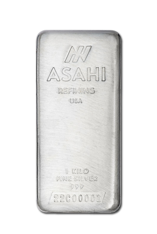 1 Kilo Silver Bar